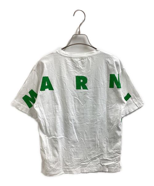 MARNI（マルニ）MARNI (マルニ) プリントTシャツ　THJEL32EXPX S22763 ホワイト サイズ:38の古着・服飾アイテム