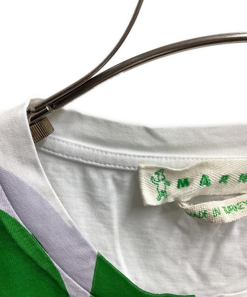 MARNI（マルニ）MARNI (マルニ) プリントTシャツ　THJEL32EXPX S22763 ホワイト サイズ:38の古着・服飾アイテム