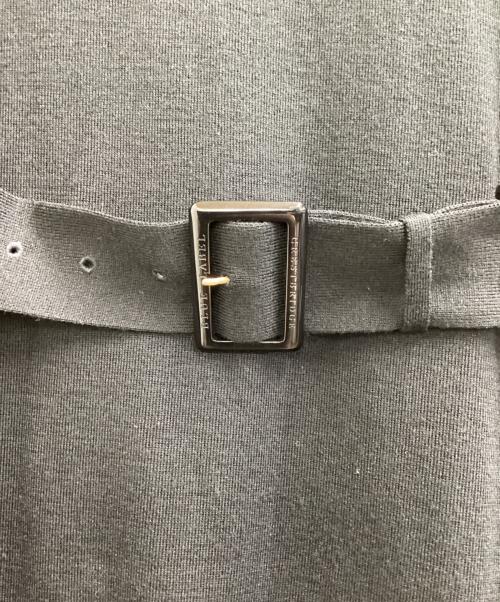 BLUE LABEL CRESTBRIDGE（ブルーレーベルクレストブリッジ）BLUE LABEL CRESTBRIDGE (ブルーレーベルクレストブリッジ) チェックスリーブコンシャスワンピース / 55J09-832-09 ブラック サイズ:36の古着・服飾アイテム