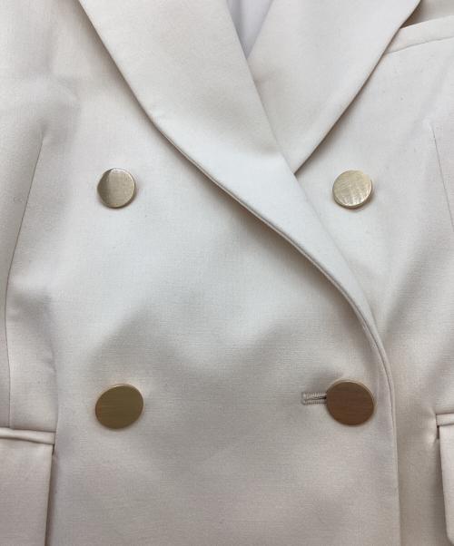 Mila Owen（ミラオーウェン）Mila Owen (ミラオーウェン) 金釦ダブルブレストブレザー / 09WFJ251134 アイボリー サイズ:Freeの古着・服飾アイテム