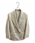 Mila Owen（ミラオーウェン）の古着「金釦ダブルブレストブレザー / 09WFJ251134」｜アイボリー