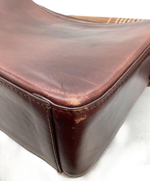MOTHERHOUSE（マザーハウス）MOTHERHOUSE (マザーハウス) Antique B5 Shoulder ブラウン サイズ:-の古着・服飾アイテム