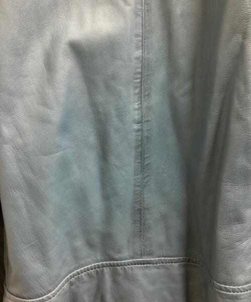 GRANDPRIX（グランドプリックス）GRANDPRIX (グランドプリックス) レーシングレザージャケット ブルー サイズ:Sの古着・服飾アイテム