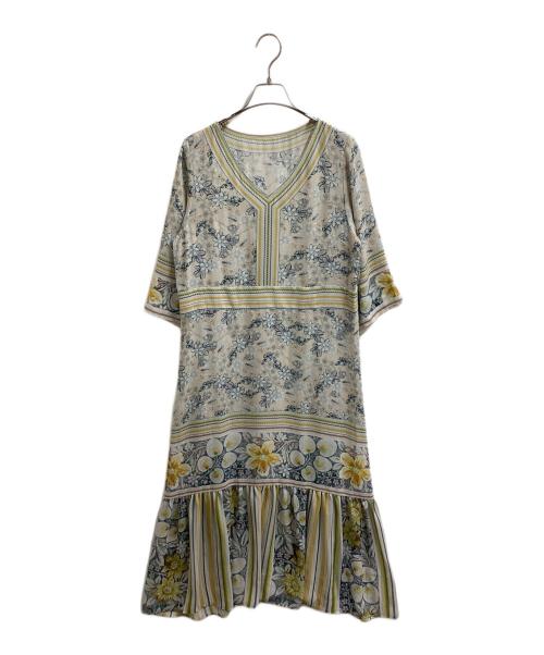 Diagram（ダイアグラム）Diagram (ダイアグラム) サラサフラワーワンピース / 0321231044 アイボリー サイズ:36の古着・服飾アイテム