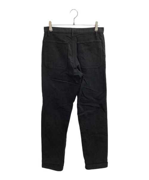 COMME des GARCONS HOMME PLUS（コムデギャルソンオムプリュス）COMME des GARCONS HOMME PLUS (コムデギャルソンオムプリュス) Cotton Straight Pants【AD2012】 ブラック サイズ:Sの古着・服飾アイテム