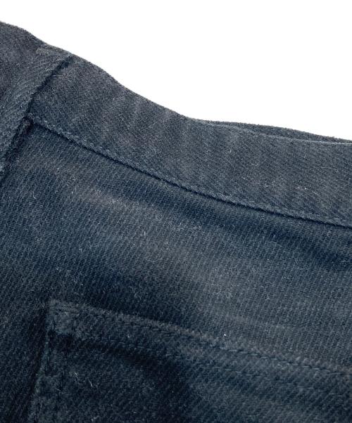 COMME des GARCONS HOMME PLUS（コムデギャルソンオムプリュス）COMME des GARCONS HOMME PLUS (コムデギャルソンオムプリュス) Cotton Straight Pants【AD2012】 ブラック サイズ:Sの古着・服飾アイテム