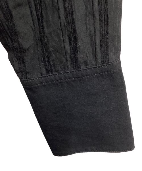 TODAYFUL（トゥデイフル）TODAYFUL (トゥデイフル) シアーストライプシャツドレス / 12120311 ブラック サイズ:36の古着・服飾アイテム