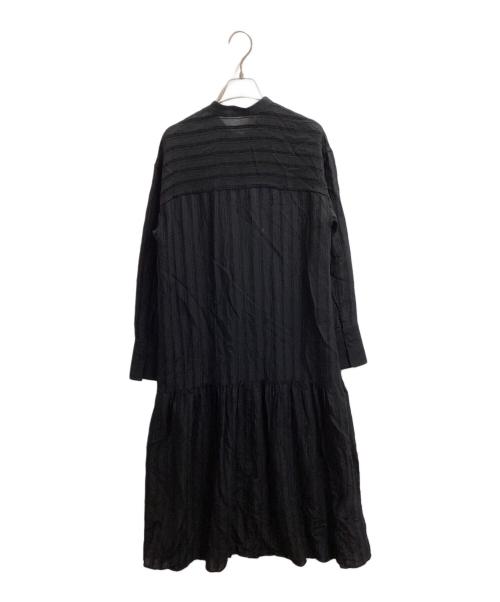 TODAYFUL（トゥデイフル）TODAYFUL (トゥデイフル) シアーストライプシャツドレス / 12120311 ブラック サイズ:36の古着・服飾アイテム