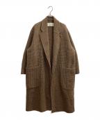 TODAYFULトゥデイフル）の古着「Wool Raglan Coat」｜ブラウン