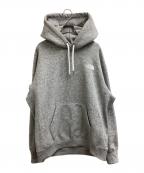THE NORTH FACEザ ノース フェイス）の古着「Back Square Logo Hoodie」｜グレー