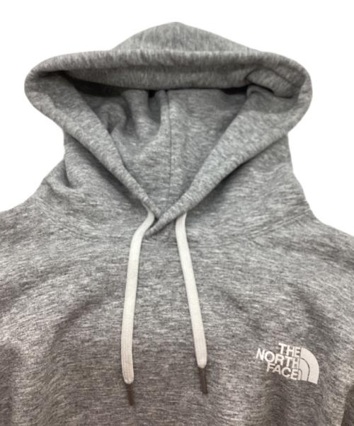 THE NORTH FACE（ザ ノース フェイス）THE NORTH FACE (ザ ノース フェイス) Back Square Logo Hoodie グレー サイズ:Lの古着・服飾アイテム