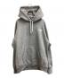 THE NORTH FACE（ザ ノース フェイス）の古着「Back Square Logo Hoodie」｜グレー