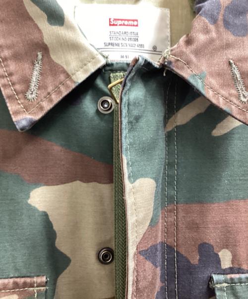 SUPREME（シュプリーム）SUPREME (シュプリーム) MARK GONZALES (マーク・ゴンザレス) MARK GONZALES　M-51 Jacket / フィールドジャケット / 12FW グリーン サイズ:Mの古着・服飾アイテム