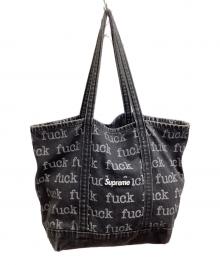 SUPREME（シュプリーム）の古着「Fuck Denim Tote Bag / 13SS」｜グレー