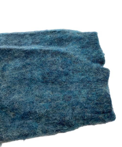 SUBLATIONS（サブレーションズ）SUBLATIONS (サブレーションズ) LOW SILHOUETTE MOHAIR CARDIGAN ブルー サイズ:2の古着・服飾アイテム