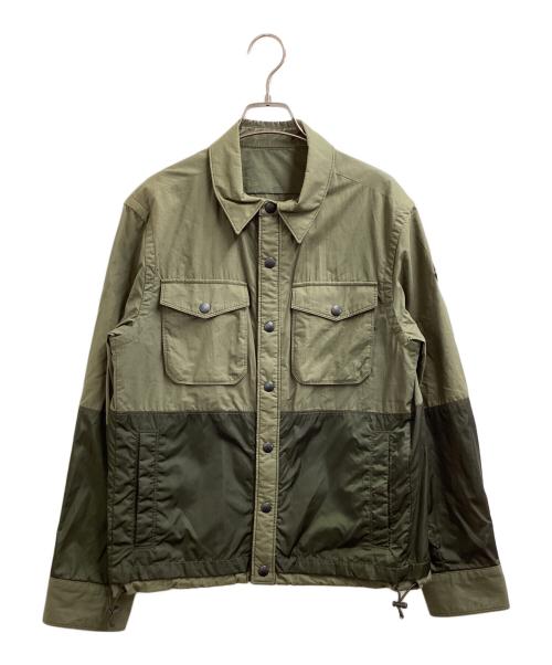 MONCLER（モンクレール）MONCLER (モンクレール) ANDERスナップボタンミリタリージャケット / 4162985 549NU オリーブの古着・服飾アイテム