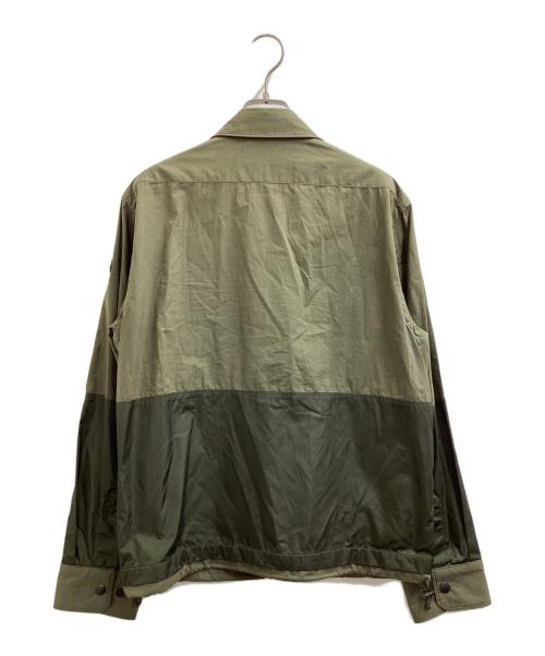MONCLER（モンクレール）MONCLER (モンクレール) ANDERスナップボタンミリタリージャケット / 4162985 549NU オリーブの古着・服飾アイテム