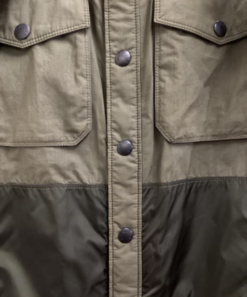 MONCLER（モンクレール）MONCLER (モンクレール) ANDERスナップボタンミリタリージャケット / 4162985 549NU オリーブの古着・服飾アイテム