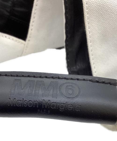 MM6 Maison Margiela（エムエムシックスメゾンマルジェラ）MM6 Maison Margiela (エムエムシックスメゾンマルジェラ) JAPANESE BAG SM TOTE / ジャパニーズバッグトート / S54WD0039 P4537 ホワイトの古着・服飾アイテム