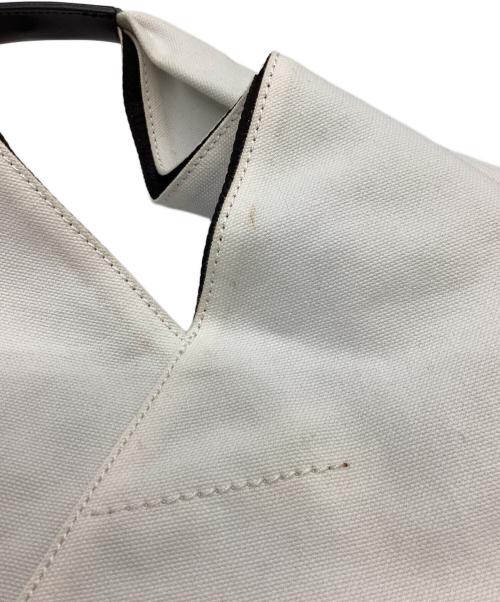 MM6 Maison Margiela（エムエムシックスメゾンマルジェラ）MM6 Maison Margiela (エムエムシックスメゾンマルジェラ) JAPANESE BAG SM TOTE / ジャパニーズバッグトート / S54WD0039 P4537 ホワイトの古着・服飾アイテム