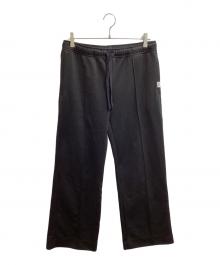 J.W.ANDERSON（ジェイダブリューアンダーソン）の古着「Pintuckトラックパンツ　/　JR0051PG1742999」｜ブラック