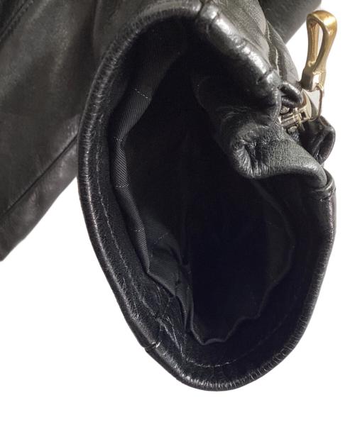 LITHIUM HOMME（リチウムオム・ファム）LITHIUM HOMME (リチウムオム・ファム) シングルライダースジャケット　LH28-0104 ブラック サイズ:44の古着・服飾アイテム