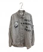 PEEL&LIFTピールアンドリフト）の古着「ANARCHY SHIRTS　PL25-SH005」｜ブラック