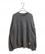 NEIGHBORHOODネイバーフッド）の古着「CASHMERE CREWNECK SWEATER」｜グレー