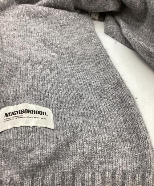 NEIGHBORHOOD（ネイバーフッド）NEIGHBORHOOD (ネイバーフッド) CASHMERE CREWNECK SWEATER グレー サイズ:XLの古着・服飾アイテム