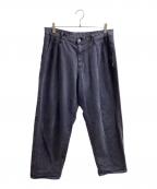 NEIGHBORHOODネイバーフッド）の古着「BAGGYSILHOUETTE TWO TUCK PANTS　/　251AQNH-PTM02」｜ネイビー