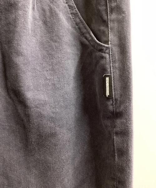 NEIGHBORHOOD（ネイバーフッド）NEIGHBORHOOD (ネイバーフッド) BAGGYSILHOUETTE TWO TUCK PANTS　/　251AQNH-PTM02 ネイビー サイズ:XLの古着・服飾アイテム