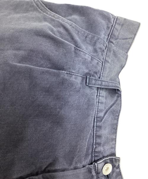 NEIGHBORHOOD（ネイバーフッド）NEIGHBORHOOD (ネイバーフッド) BAGGYSILHOUETTE TWO TUCK PANTS　/　251AQNH-PTM02 ネイビー サイズ:XLの古着・服飾アイテム