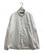 NEIGHBORHOODネイバーフッド）の古着「HAND STITCHING SHIRT LS / 251AQNH-SHM08」｜ホワイト