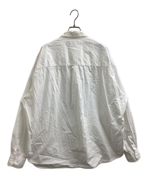 NEIGHBORHOOD（ネイバーフッド）NEIGHBORHOOD (ネイバーフッド) HAND STITCHING SHIRT LS / 251AQNH-SHM08 ホワイト サイズ:XLの古着・服飾アイテム