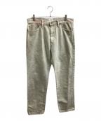 WTAPSダブルタップス）の古着「BLUES BAGGY 01/TROUSERS/COTTON.DENIM / 212WVDT-PTM05」｜ベージュ
