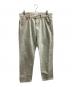 WTAPS（ダブルタップス）の古着「BLUES BAGGY 01/TROUSERS/COTTON.DENIM / 212WVDT-PTM05」｜ベージュ