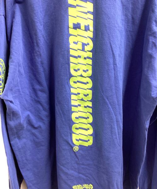 REBEL DREAD HARDWARE（リアルドレッドハードウェア）REBEL DREAD HARDWARE (リアルドレッドハードウェア) NEIGHBORHOOD (ネイバーフッド) LS TEE ブルー サイズ:XLの古着・服飾アイテム