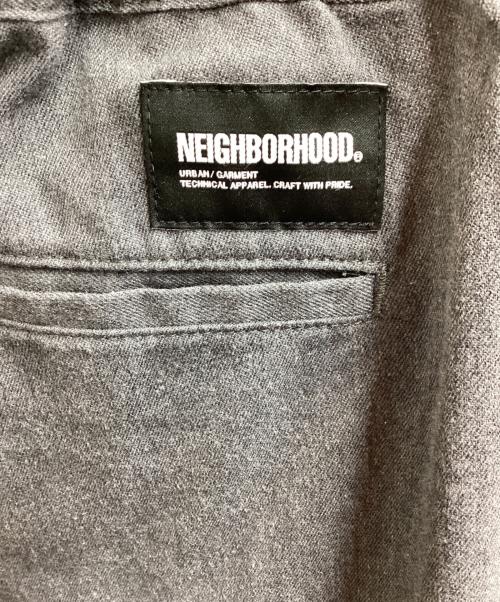NEIGHBORHOOD（ネイバーフッド）NEIGHBORHOOD (ネイバーフッド) BAGGYSILHOUETTE EASY PANTS　/　242AQNH-PTM01 グレー サイズ:Lの古着・服飾アイテム