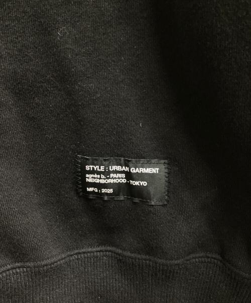 NEIGHBORHOOD（ネイバーフッド）NEIGHBORHOOD (ネイバーフッド) SWEAT SNAP HOODIE LS / スウェットスナップフーディー / スナップ パーカー ブラック サイズ:XLの古着・服飾アイテム