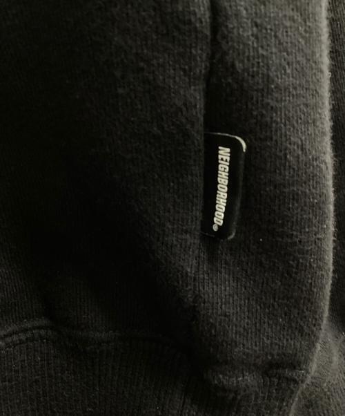 NEIGHBORHOOD（ネイバーフッド）NEIGHBORHOOD (ネイバーフッド) SWEAT SNAP HOODIE LS / スウェットスナップフーディー / スナップ パーカー ブラック サイズ:XLの古着・服飾アイテム