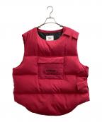 SUPREME×WTAPSシュプリーム×ダブルタップス）の古着「Tactical Down Vest / 21FW」｜レッド