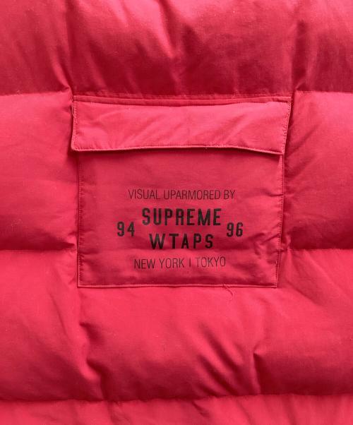 SUPREME（シュプリーム）SUPREME (シュプリーム) WTAPS (ダブルタップス) Tactical Down Vest / 21FW レッド サイズ:Lの古着・服飾アイテム