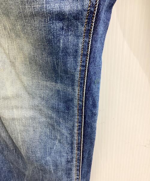 DIESEL（ディーゼル）DIESEL (ディーゼル) D-MACS ダメージ加工デニムパンツ ブルー サイズ:28/32の古着・服飾アイテム