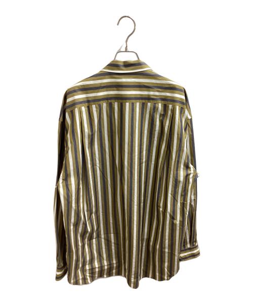 EDIFICE（エディフィス）EDIFICE (エディフィス) オーバーサイズ レギュラー シャツ　/　23050300800030 ベージュ サイズ:Lの古着・服飾アイテム