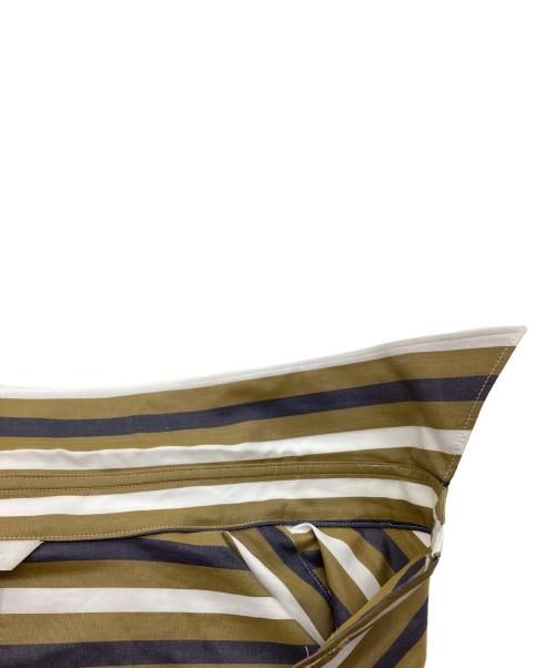 EDIFICE（エディフィス）EDIFICE (エディフィス) オーバーサイズ レギュラー シャツ　/　23050300800030 ベージュ サイズ:Lの古着・服飾アイテム