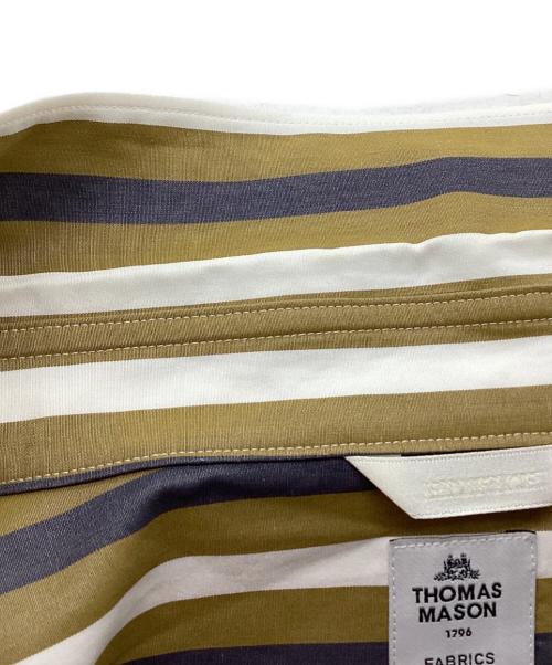 EDIFICE（エディフィス）EDIFICE (エディフィス) オーバーサイズ レギュラー シャツ　/　23050300800030 ベージュ サイズ:Lの古着・服飾アイテム