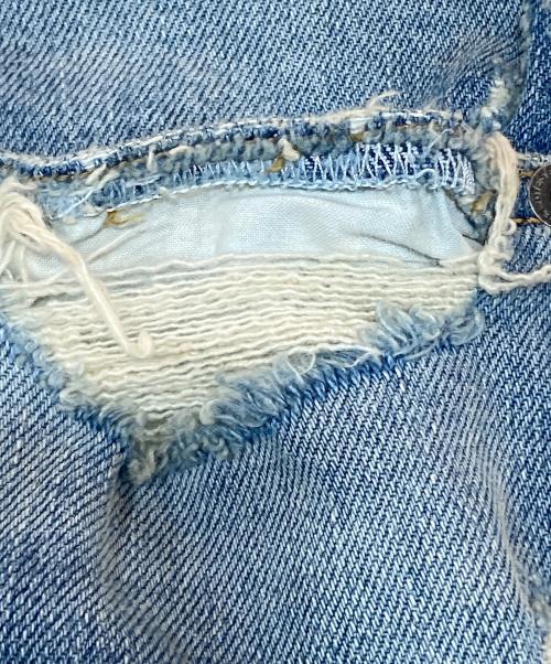 DIESEL（ディーゼル）DIESEL (ディーゼル) 2020 D-VIKER ダメージ加工デニムパンツ ブルー サイズ:28の古着・服飾アイテム