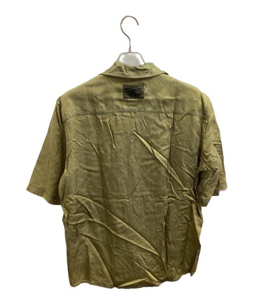 Acne studios（アクネ ストゥディオズ）ACNE STUDIOS (アクネ ストゥディオズ) オープンカラーシャツ / FN-MN-SHIR000822 ゴールド サイズ:44の古着・服飾アイテム