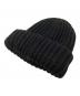 Supreme (シュプリーム) Classic Logo Chunky Ribbed Beanie ブラック：6000円