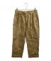 ULTERIOR（アルテリア）の古着「TUCKED MILITARY PANTS　/　ULPT08-20A27U　/　 BIZEN No.1 TWILL」｜ベージュ